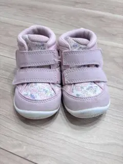 IFME イフミー ベビーシューズ キッズシューズ　13.5 ピンク 花柄