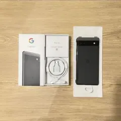 Google Pixel 6a Charcoal 黒 【新品】