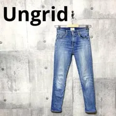 Ungrid アングリッド ハイウエストストスリスキニーデニム スキニージーンズのサムネイル