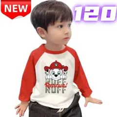 ⭐新品⭐子供服 パウパトロール 長袖Tシャツ マーシャル ラグラン 120cm