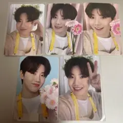 blooming treasure トレカ ジュンギュ 5種