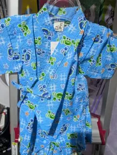 【70cm】甚平 男の子 スーツ キッズ ベビー 男児＼新品・日本製／ロンパース