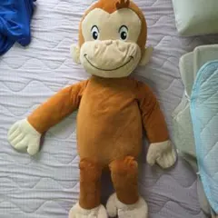 おさるのジョージ ぬいぐるみ 特大サイズ