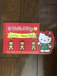 平成レトロ　ハローキティ　キティちゃん　レターメモパッド　手紙