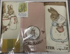 【未使用】ウチノUCHINO フェイスタオルセット　ピーターラビット