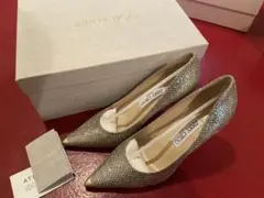 JIMMY CHOO ジミーチュウ ハイヒール パンプス ピンヒール グリッター