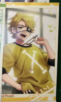 カラフルピーチ クリアポスター たっつん