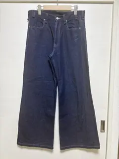 Iroquois ワイドデニムパンツ インディゴのサムネイル