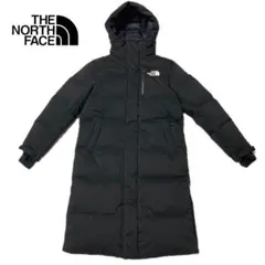 美品　ノースフェイス　ロングダウンジャケット　ベンチコート　メンズM　ブラック