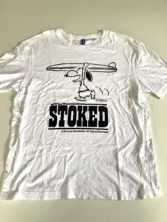 H&M スヌーピーTシャツ サイズ表記Mのサムネイル