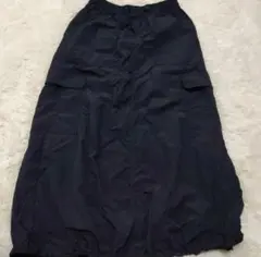 GU テックカーゴロングスカート