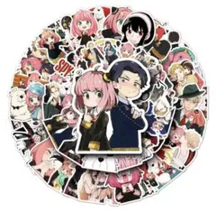 【s79】ＳＰＹ×ＦＡＭＩＬＹ ステッカー 50枚