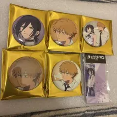 5種　劇場版チェンソーマン　レゼ篇　缶バッジ　レゼ　デンジ