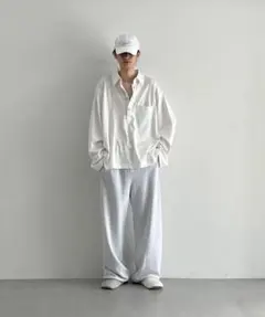 KAIKO × gourmet jeans Gjty 長袖ポロシャツ