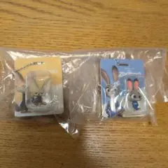 ズートピア ブリスターチャームコレクション　ジュディ　フィニック　まとめ売り
