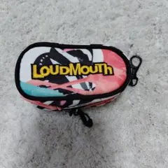 LOUDMOUTH ゴルフ用 ボールポーチ フラミンゴ柄のサムネイル