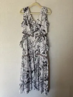 Herlipto Floral Cut Out Long Dress