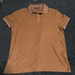 トミー　ブラウン 襟付きポロシャツ　再お値下げ！