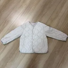 UNIQLO キルティングジャケット 130 ベージュ