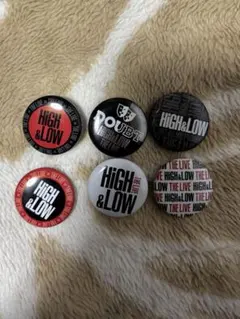 HiGH&LOW THE LIVE 缶バッジ