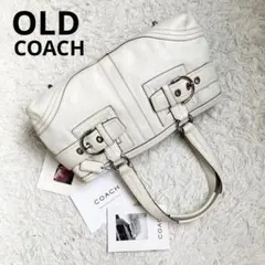 極美品 vintage coach old mini boston 2116