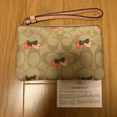 新品未使用 COACH ポーチ 花柄 ハワイ購入 フローラル柄 - メルカリ