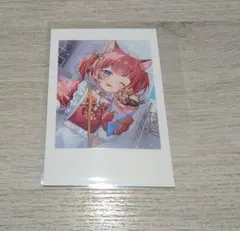 赤見かるび ランダムセルフィーカードA Crazy Raccoon CRストア