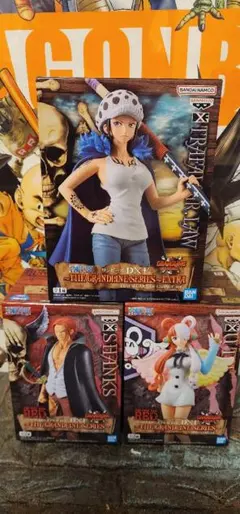 ワンピースボートガス・D・エース シャンクス ONE PIECE シャンクス&ポートガス・D・エース フィギュアセット - メルカリ