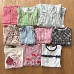 女の子服　まとめ売り　130 ハンドメイド、3can4on他