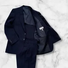 美品　ASHFORD M ネイビー　2つボタン ビジネススーツ ヴィンテージ