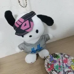 新品　廃盤　スプラトゥーン2 サンリオ ポチャッコ ぬいぐるみストラップ