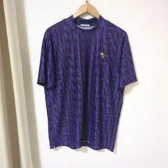 マークアンドロナ メンズ 半袖 モックネックシャツ 50 XL - メルカリ