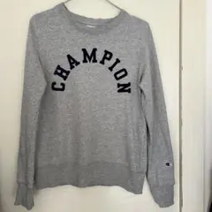 Champion グレー スウェット レディース M
