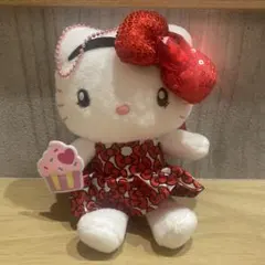 USJ ハローキティ　キーホルダー　ぬいぐるみ