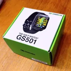値下げ！美品！保護フィルム付！グリーンオン　ザ・ゴルフウォッチ GS501のサムネイル