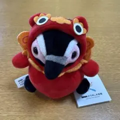 DMMかりゆし水族館 着ぐるみシーサー キーホルダー（ペンギン）
