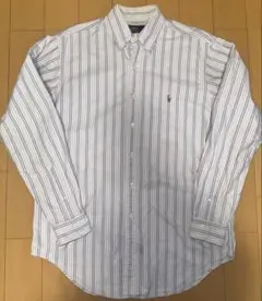 Polo by Ralph Lauren ストライプ長袖シャツ M
