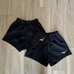 【Mizuno】ブラック バレーボール パンツ Sサイズ