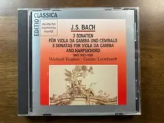J.S. Bach 3 Sonaten für Viola da Gamba