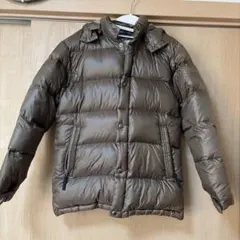AIGLE ブラウン ダウンジャケット Sのサムネイル