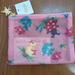 新品　FEILER 　フェイラー　ハイジ　メッシュポーチ