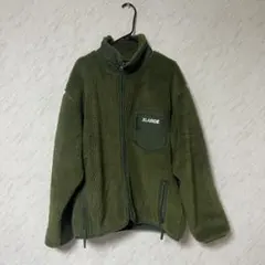 X-LARGE ボアジャケット　カーキ