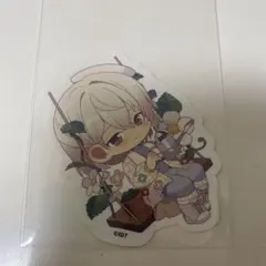 アイナナ アニカフェステッカー　棗巳波
