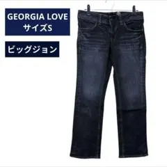 【GEORGIA LOVE】ジョージアラブ　ビッグジョン　サイズS　クロップド丈のサムネイル