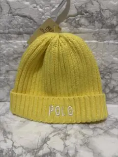 新品 POLO Baby ニット帽 イエロー　本日発送最終価格