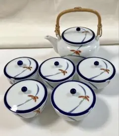 あ*x様 香蘭社　茶器揃い　急須　湯呑み　セット　5客