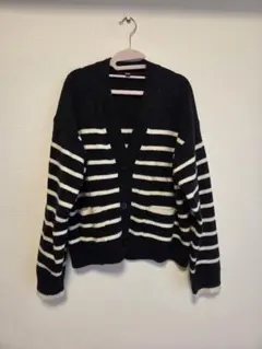 スフレヤーンVネックショートカーディガン