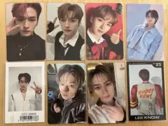 straykidsスキズ リノ トレカ ステッカー【まとめ売り】