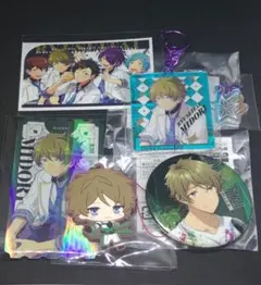 あんスタ 高峯翠　ホロチャーム 缶バッジ　グッズセット