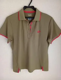 YONEX ポロシャツ カーキ/ピンクのサムネイル
